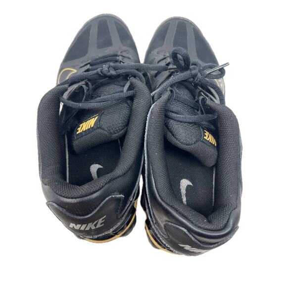 Nike Reax 8 TR Black Metallic Gold Mens 11 - Picture 7 of 9